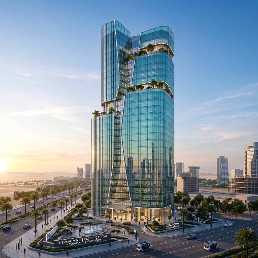 Administrative Hub Plaza New Capital
